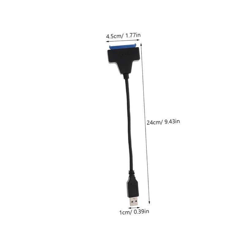 Uonlytech 6Gbps SATA to USB 3.0 External Hard Drive Adapter Cable Portable Lightweight - Image 2